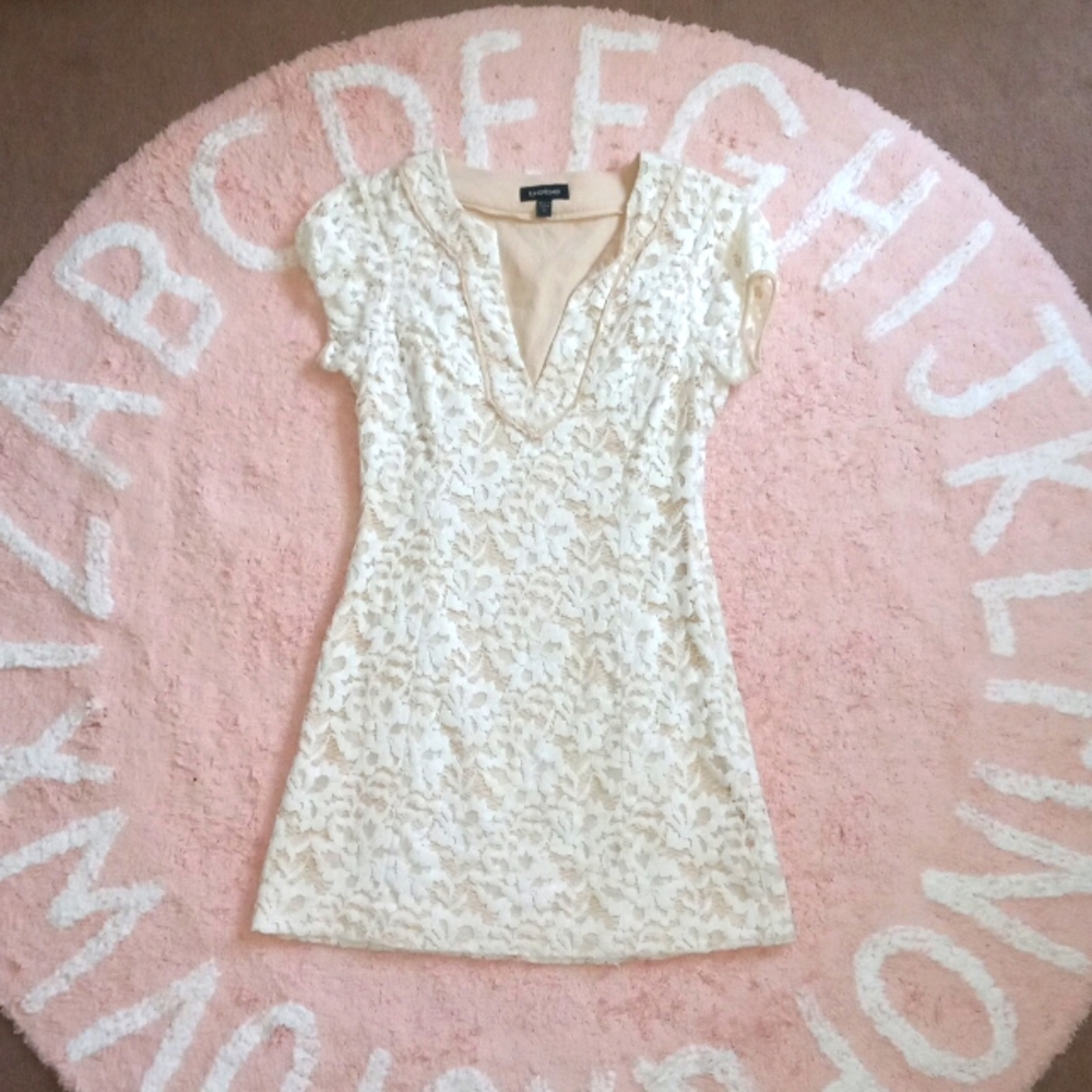 Y2k Bebe lace dress xs
